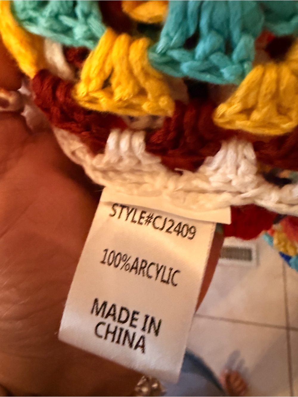 CeZele Multicolor Crochet Long Cardigan - granny square, beautiful piece! OS NWT - Picture 5 of 7